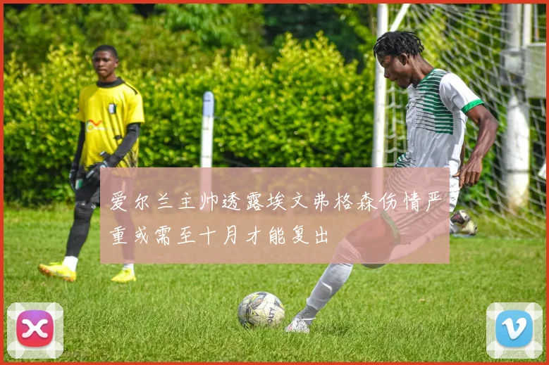 爱尔兰主帅透露埃文弗格森伤情严重或需至十月才能复出